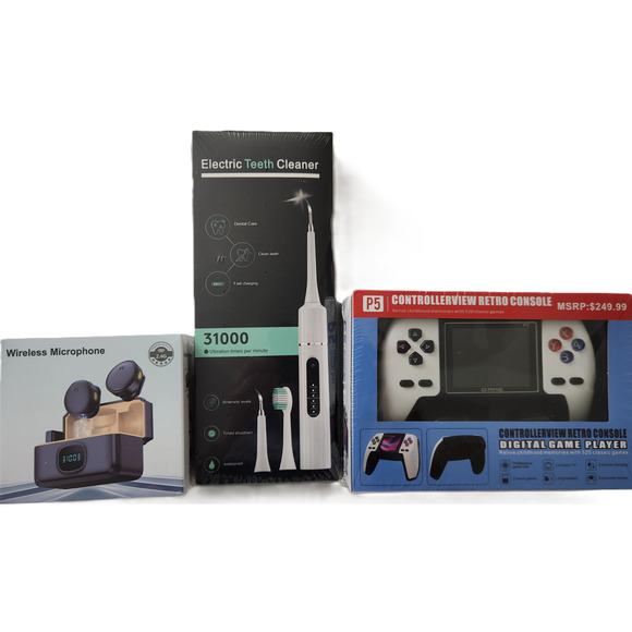 Unbranded Other - Mixed Electronics Wholesale Lot – NIB – Resale Bundle FREE Earbuds Included